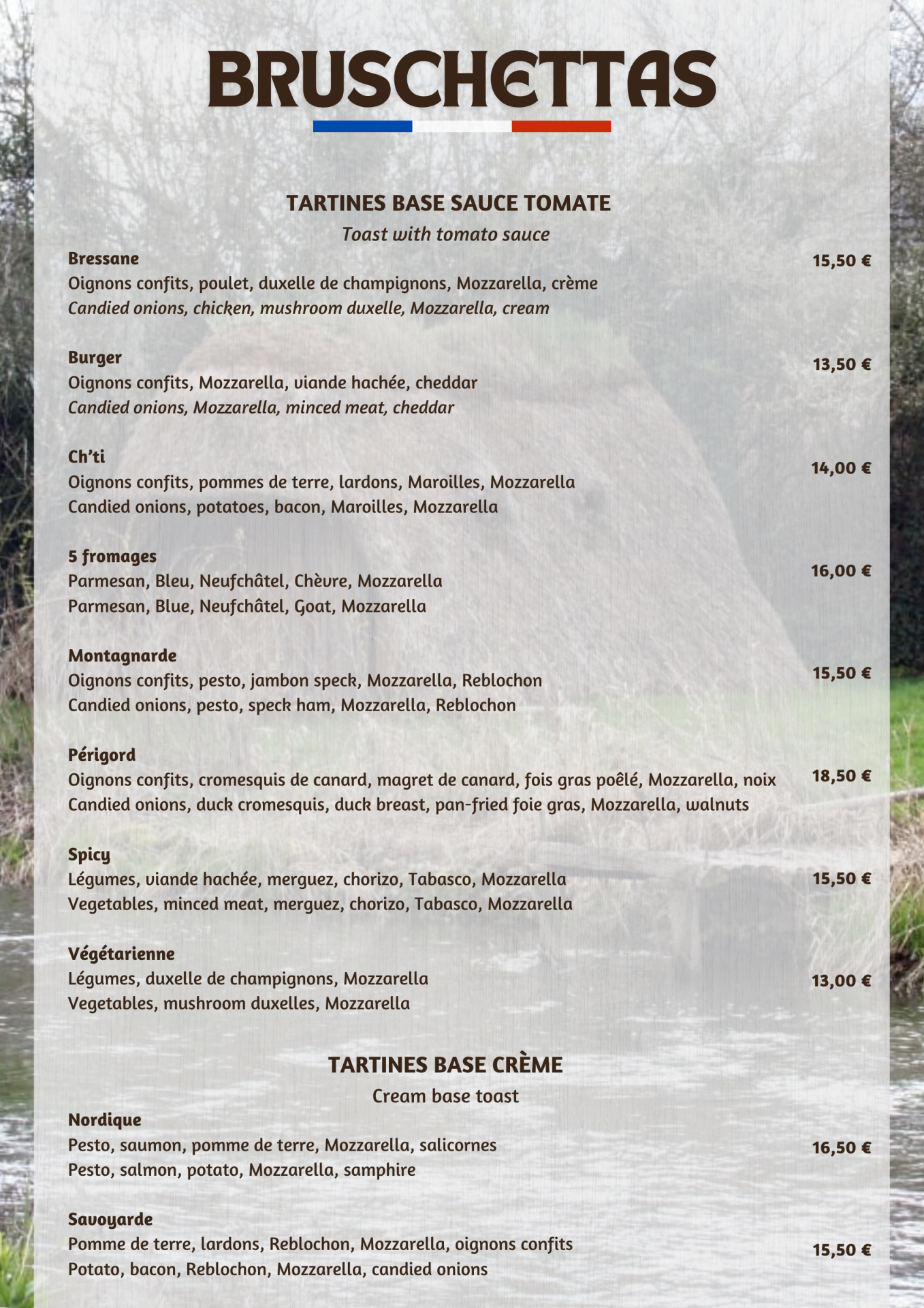 BRUSCHETTAS EMPORTER