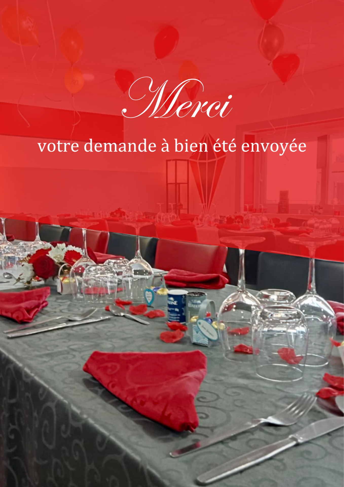 Merci pour votre demande