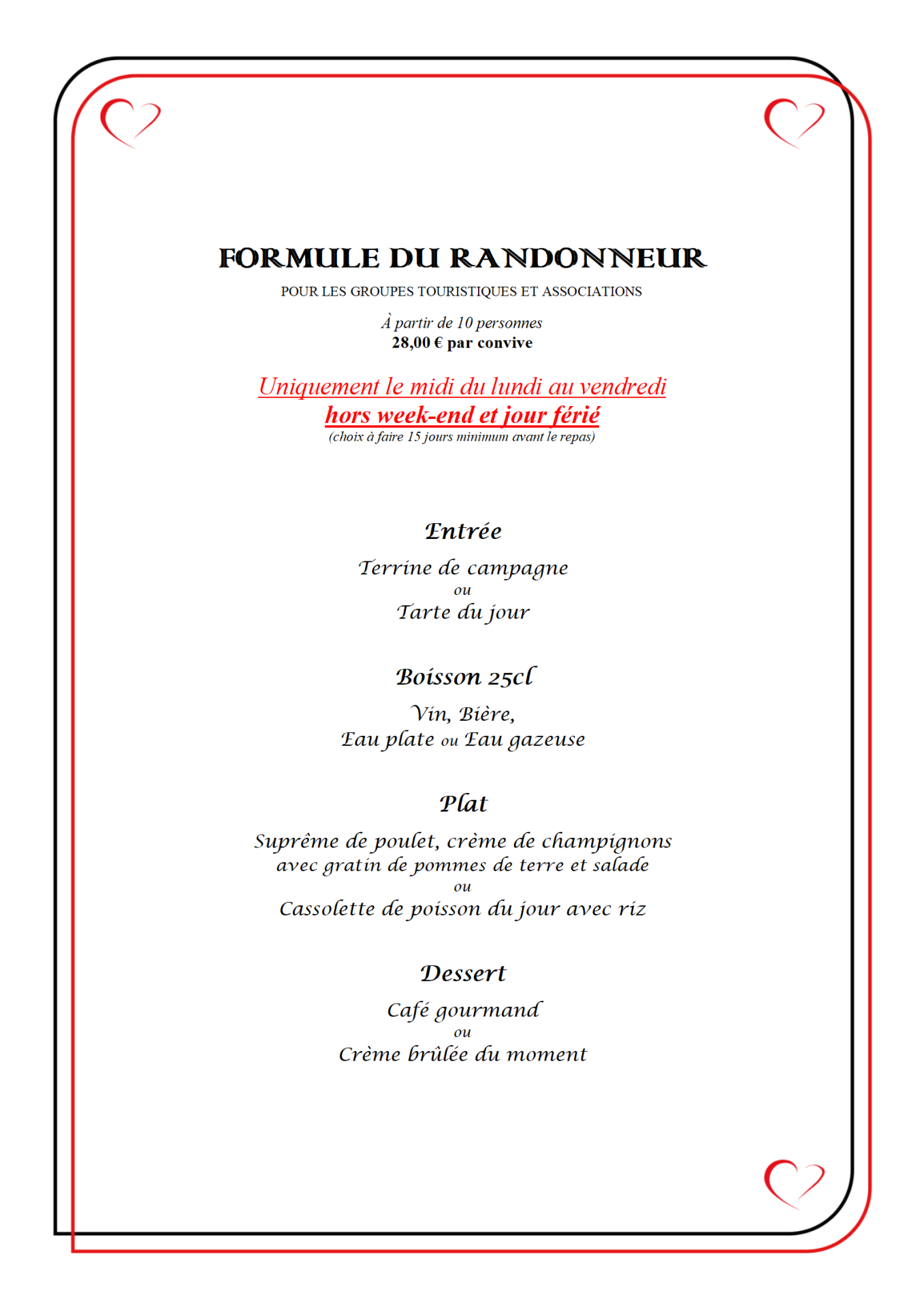 RANDONNEURS 2026