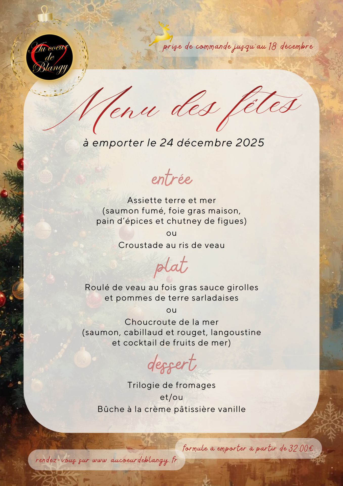 Menu des fetes 2025 1